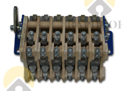 Блок контактов реверсора РВ-2М к контактору КВ-2М