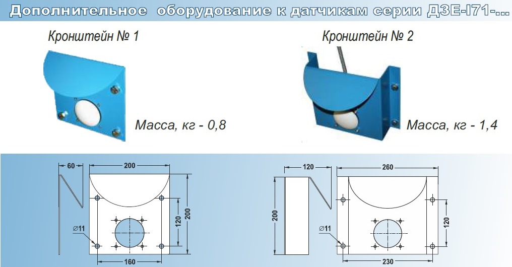 Дополнительное оборудование к датчикам серии ДЗЕ-I71