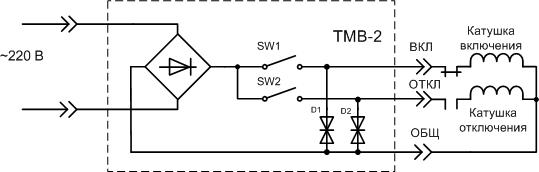 Подключение ТМВ-2