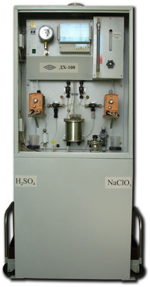 Автоматическая установка по производству диоксида хлора для обработки питьевых, оборотных и сточных вод
