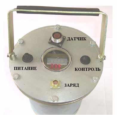 Переносной сигнализатор прохождения очистного устройства МДПС-3М