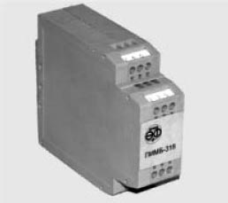 ПИМБ-318…320, 326 Преобразователь-индикатор напряжения в корпусе для установки на DIN-рельс NS 35/7,5