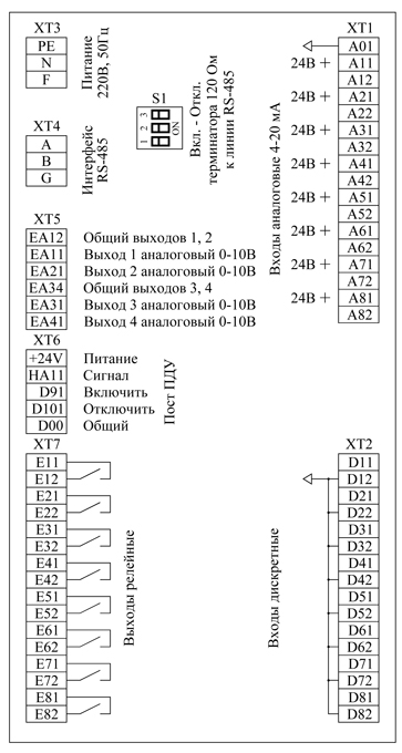 Иук 31 схема подключения