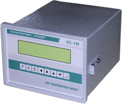 Программируемый кондуктометрический концентратомер типа КС-1М-2К