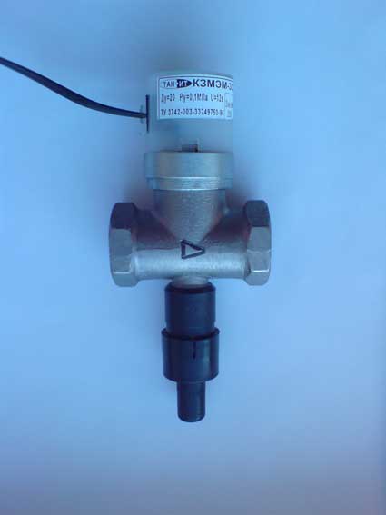 Электромагнитный газозапорный клапан КЗМЭМ-3-СИ-25