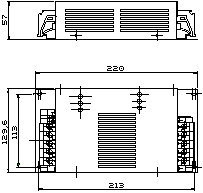 Габаритный чертеж Pl-3k80
