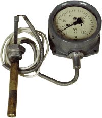 Термометры показывающие дистанционные  ТКП-100С